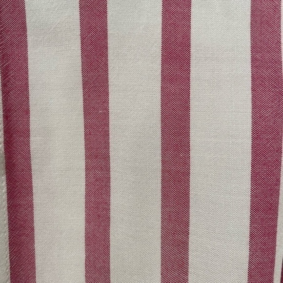 Anthropologie Maeve Fairhope Striped Button Down Flutter Blouse in Pink - Picture 11 of 14